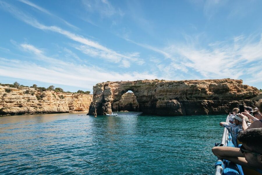 Albufeira: 2.5-Hour Benagil Caves & Dolphin Watching - Dolphin watching with a marine biologist: how to stay patient and alert