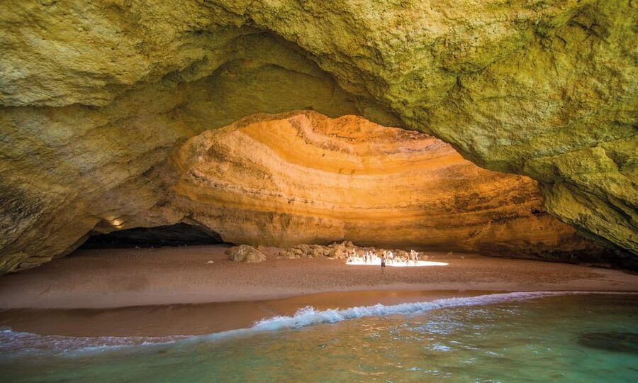 Albufeira: 3-Hour Benagil Caves & Coastline Tour - "Unwind" - Inside the Benagil Caves and the Coastline Rock Formations