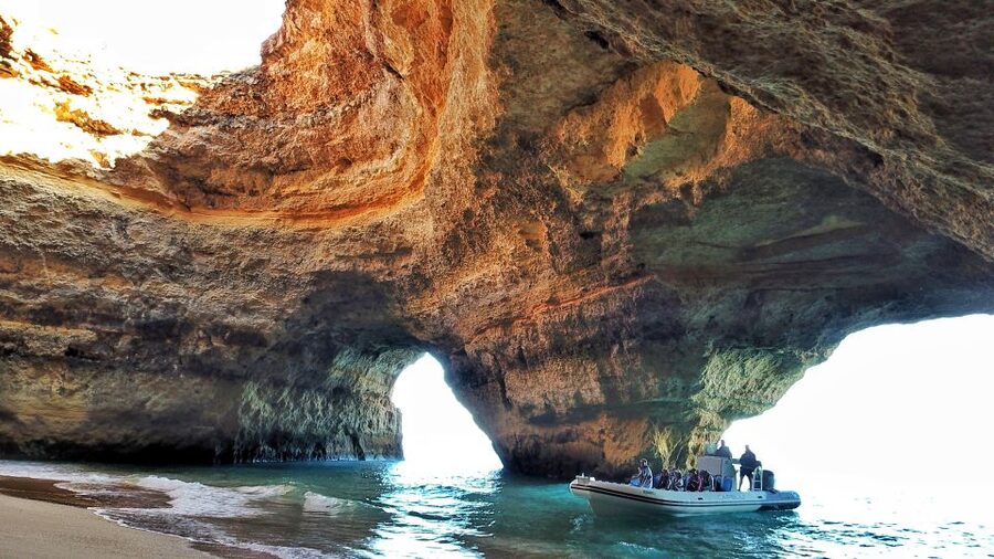 Albufeira: Benagil Cave and Dolphin Sightseeing Boat Cruise - West along the Algarve coast: beaches you’ll spot from sea level
