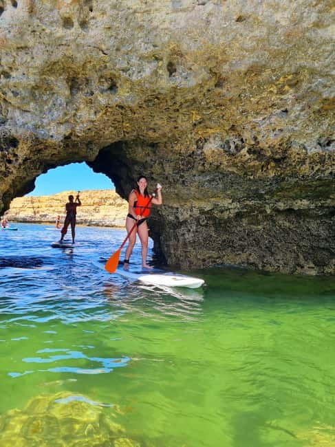 Albufeira: Caves and Beaches SUP Paddleboarding Tour - Getting Back Safely in 1:30: Easy Exit, Back to Sand