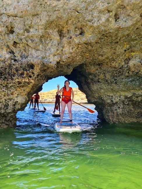 Albufeira: Caves and Beaches SUP Paddleboarding Tour - The First 20 Minutes: Learning SUP Basics Without Pressure