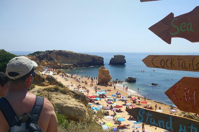 Albufeira: City Highlights & WINE TASTING - The main avenue through the center, a guided shortcut for later exploring