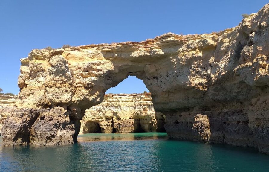 Albufeira: Coastline and Benagil Caves Tour by Catamaran - Timing, duration, and what the 2 to 2.75 hours really feels like