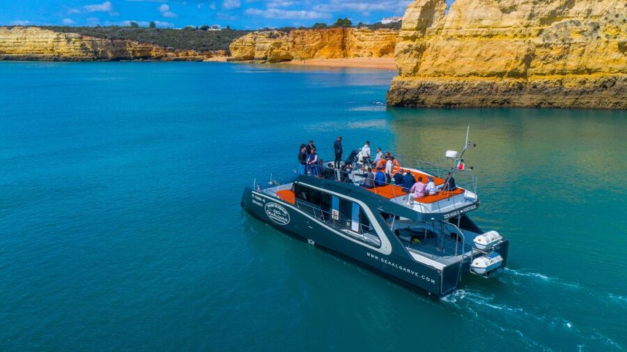 Albufeira: Coastline and Benagil Caves Tour by Catamaran - Price and value: why $35 can be worth it here