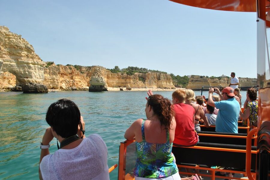 Albufeira: Dolphin Watching and Benagil Cave - From Carvoeiro to the Caves, How the Captain Finds the Best Views