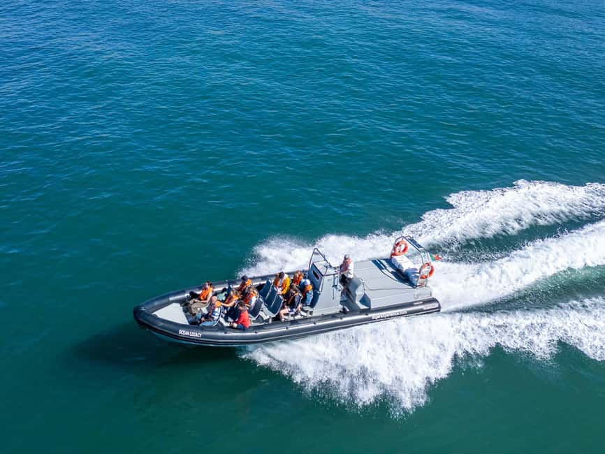Albufeira: Dolphins & Benagil Caves RIB Tour - The full 2.5-hour run: marina check-in to cave time