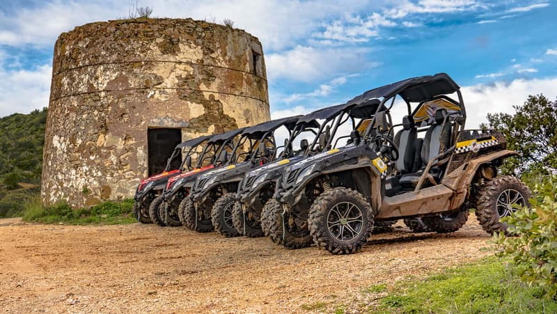 Albufeira: Full-Day Buggy Tour with Lunch - Helmets, goggles, a 200€ security deposit, and what off-road really means