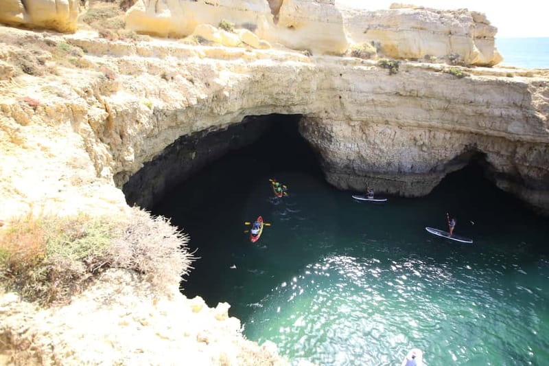 Albufeira: Hidden Beaches & Cliffs Guided Kayak Cave Tour - Who should book this kayak cave tour, and who should skip it