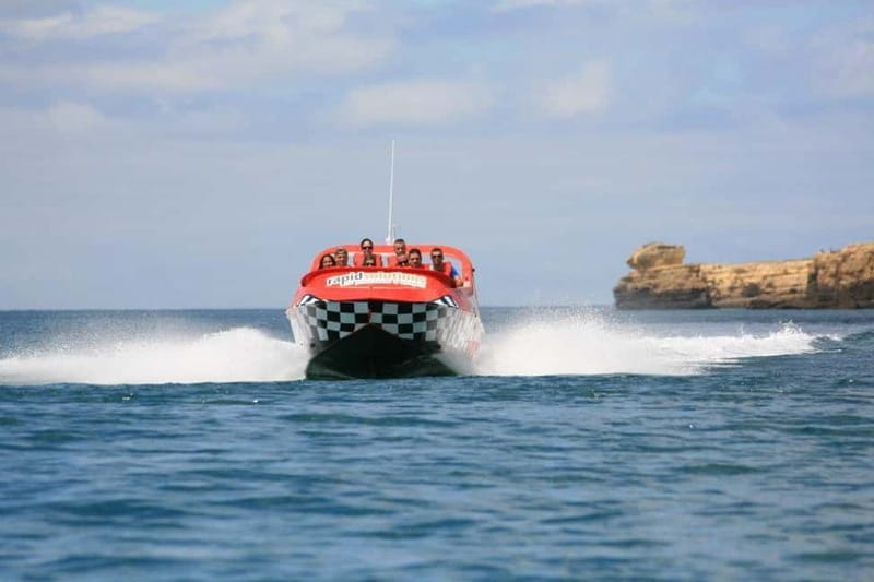 Albufeira: High-Adrenaline Jet Boat Ride - Caves and Rock Formations: What You See Before the Stunts