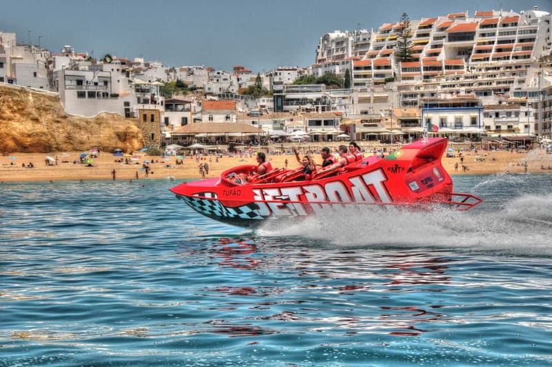 Albufeira: High-Adrenaline Jet Boat Ride - The Adrenaline Segment: 180 and 360 Turns, Power Brakes, and Slides