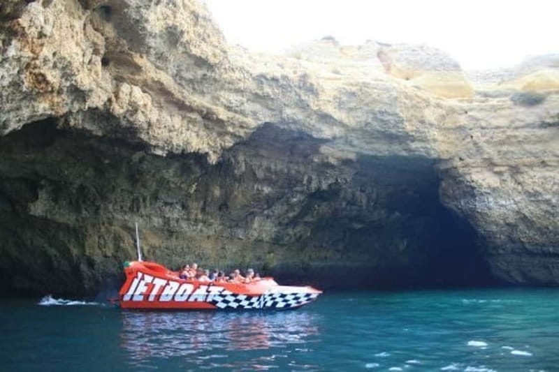 Albufeira: High-Adrenaline Jet Boat Ride - How Wet You Will Get, and What to Bring (Yes, Bring a Towel)