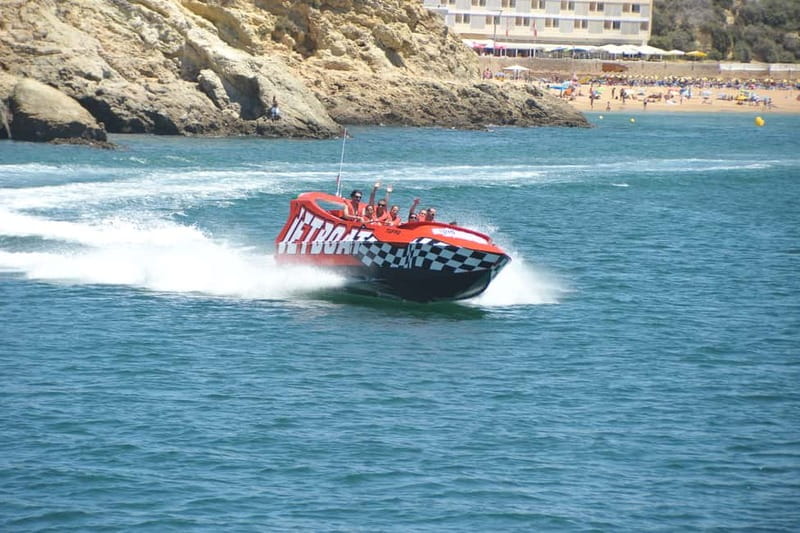 Albufeira: High-Adrenaline Jet Boat Ride - Bags, Locks, and What You Can Bring On Board
