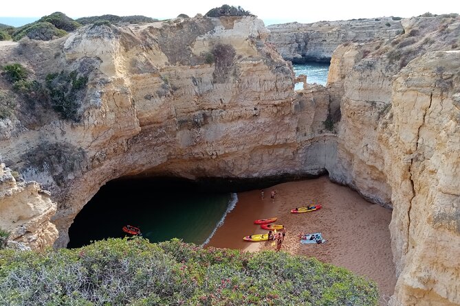 Albufeira Kayak Cave Tour – Hidden Beaches & Cliffs - The swim-and-relax break that makes the tour feel like more than paddling