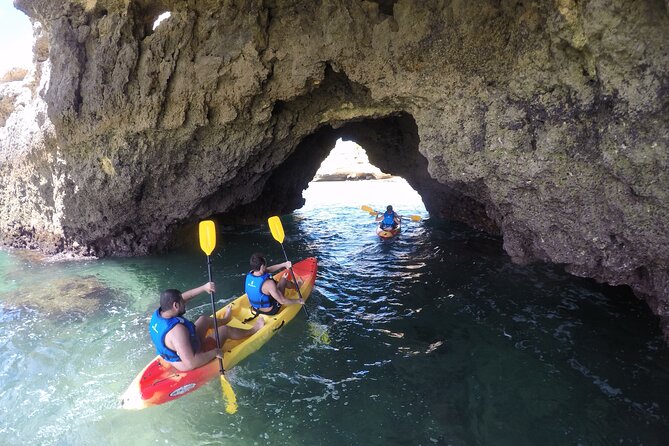 Albufeira Kayak Cave Tour – Hidden Beaches & Cliffs - Guides on the water: what you gain from small groups and close coaching