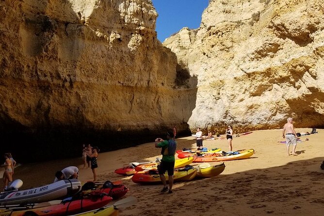 Albufeira Kayak Tour – Relaxing Trip with 2 Guides - What makes this Albufeira catamaran-and-kayak combo feel relaxed