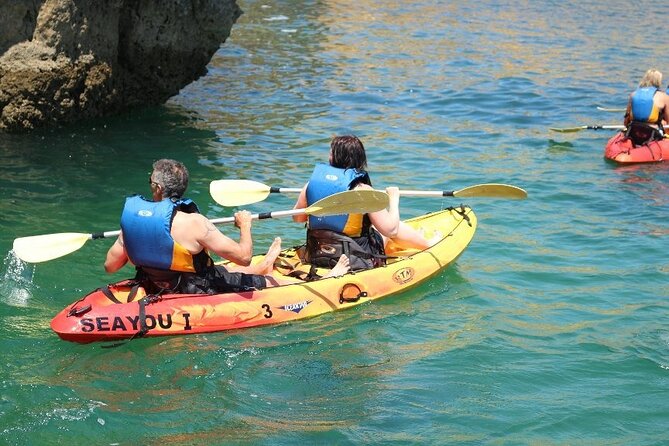 Albufeira Kayak Tour – Relaxing Trip with 2 Guides - Meeting at Albufeira Marina, then cruising toward Praia do Castelo