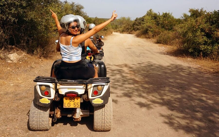 Albufeira: Off-road Quad Bike Adventure - Entering quad country: Paderne, the windmill hill, and the right vibe