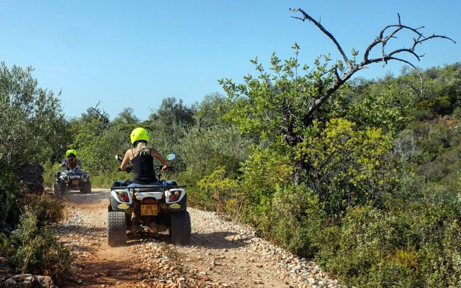 Albufeira: Off-road Quad Bike Adventure - Deposit and damage options: plan for the cash part