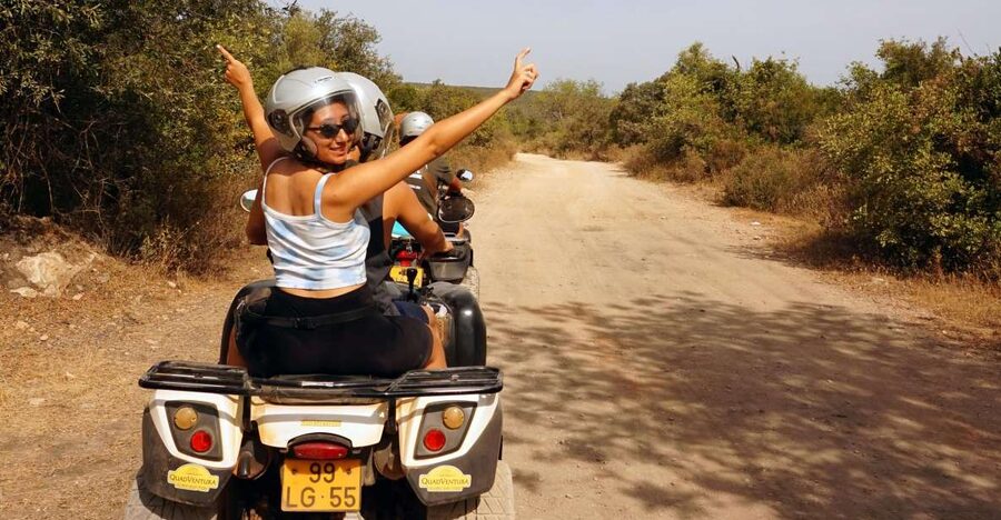 Albufeira: Off-road Quad Bike Adventure - The route: 30 to 35 km of rocky laneways and countryside tracks