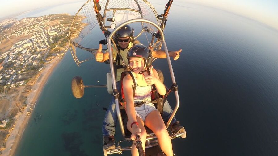 Albufeira: Paragliding and Paratrike Tandem Flights - When Weather Changes Everything: Praia da Falésia and the Armação de Pêra Backup