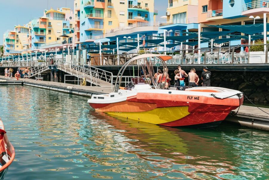 Albufeira: Parasailing Boat Trip - The Boat Ride Between Training And Lift-Off