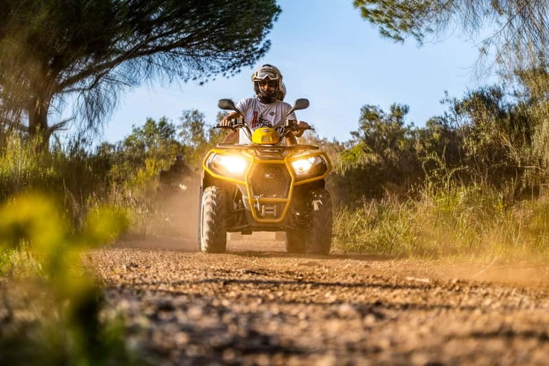 Albufeira: Quad Biking Adventure in the Algarve Countryside - Route Walkthrough: From Escarpão to Fonte de Paderne Castle Views