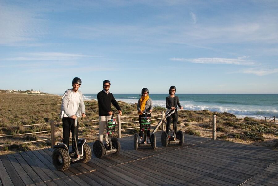 Albufeira: Salgados Nature Reserve Segway Tour - Praia da Galé West, Praia da Galé East, and Armação de Pêra panoramas