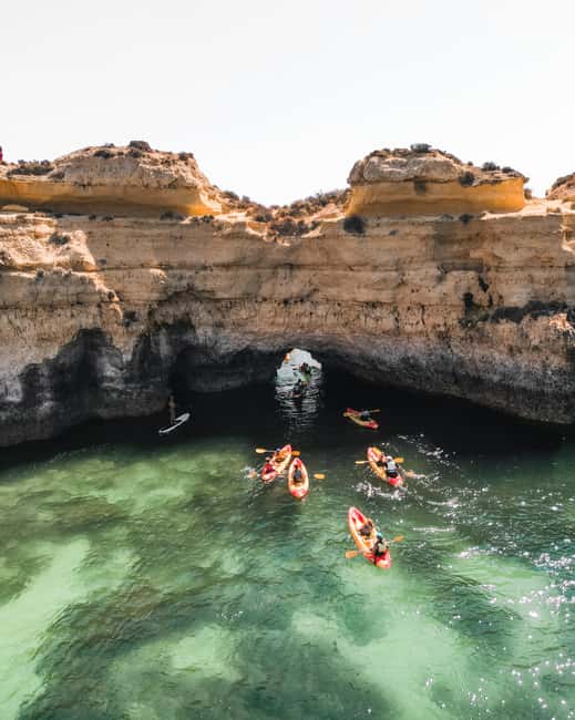 Albufeira: Secret Caves & Beaches Kayak Tour with Swim Stop - Key highlights to look for