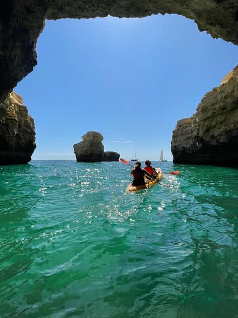 Albufeira: Secret Caves & Beaches Kayak Tour with Swim Stop - Praia do Ninho das Andorinhas: the “secret beach” moment you actually get to enjoy
