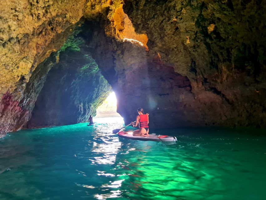 Albufeira: Stand Up Paddle Lesson and Coastal Tour - Photos and extras: what to confirm before you head out