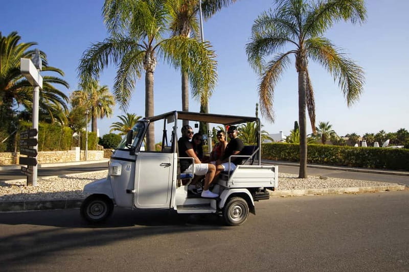 Albufeira: Tuk Tuk Ride with Old Town and Beaches - Old Town narrow lanes, monuments, and what you can do next