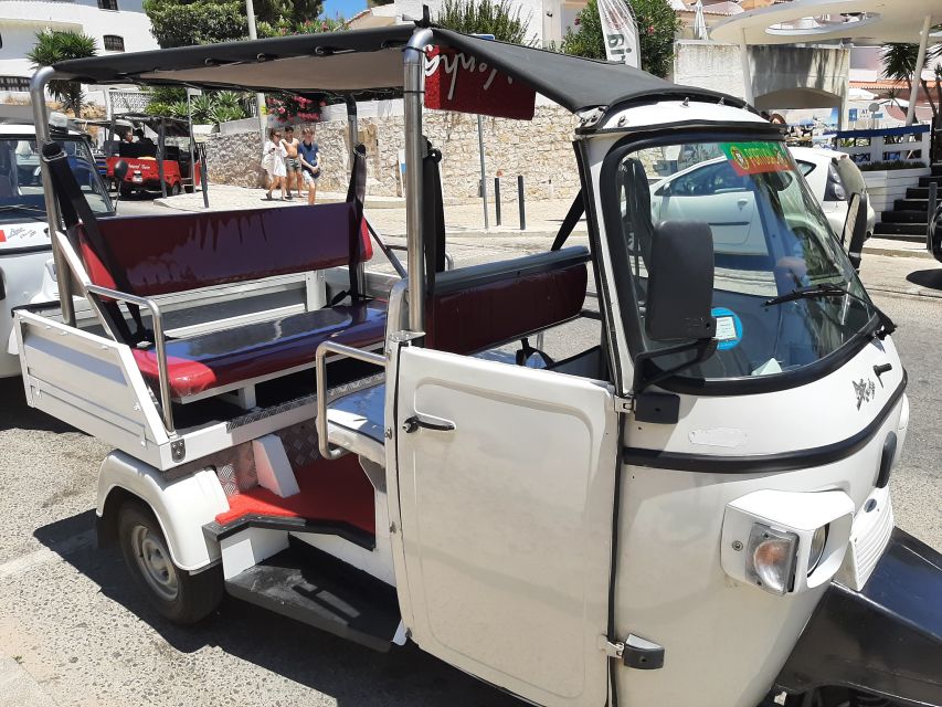 Albufeira: Tuk-tuk Sightseeing Tour - The waterfront story: marina and fishing port moments