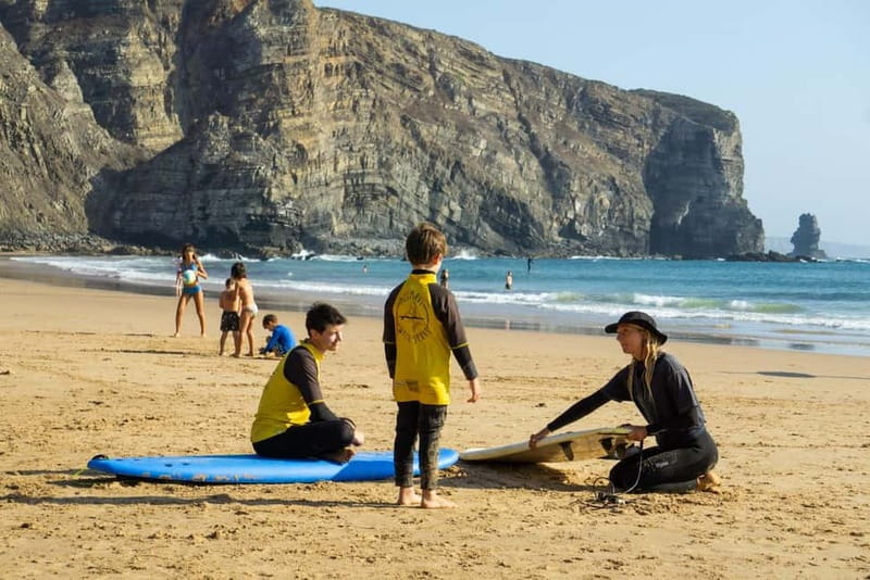 Algarve: 2-Hour Beginner Surf Lesson - Algarve beginner surfing starts with wave reality