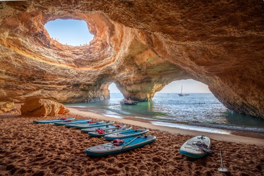 Algarve: Benagil Caves SUP Tour since 2016 - Getting Started at Praia de Benagil, Meet Bruno or Ana