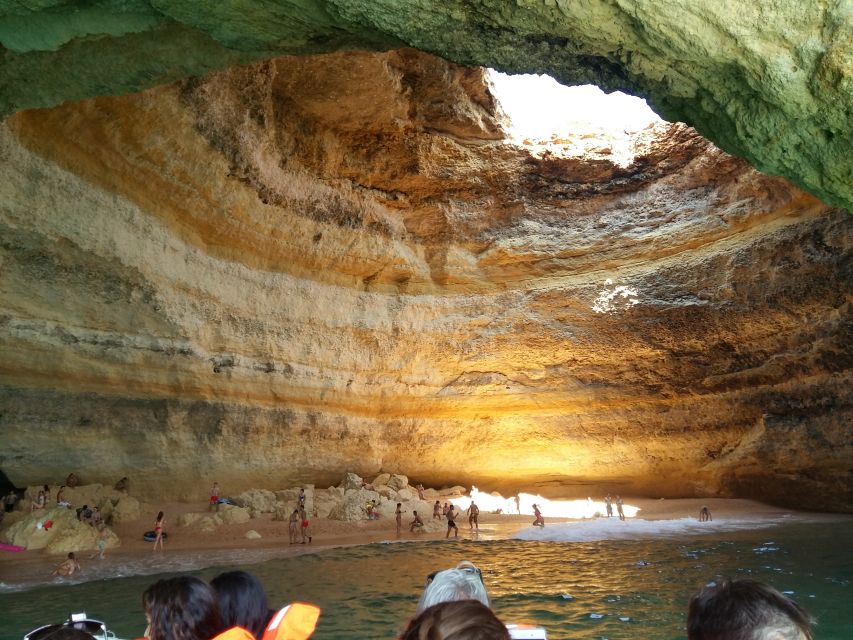 Algarve: Boat Trip to the Caves of Benagil - Desert Beach and the option to swim