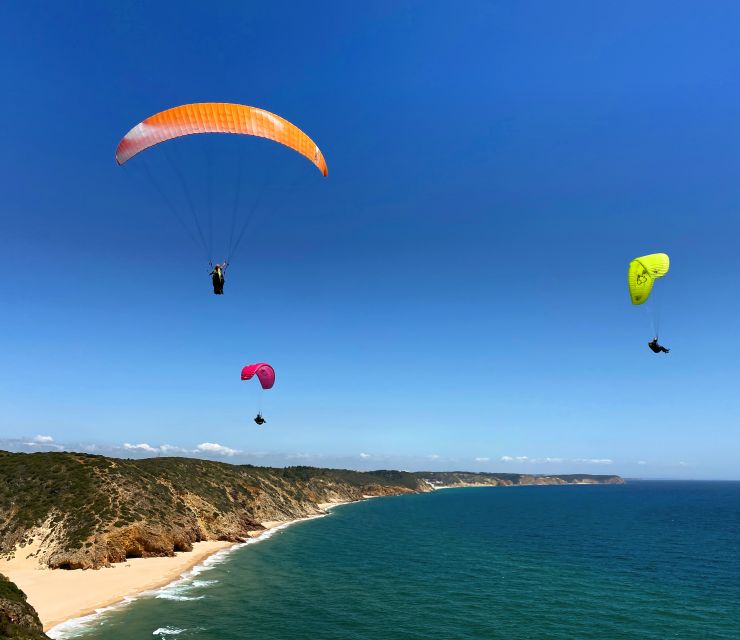 Algarve Coast: Paragliding Experience - Video Keepsakes, GoPro and Insta360 Options