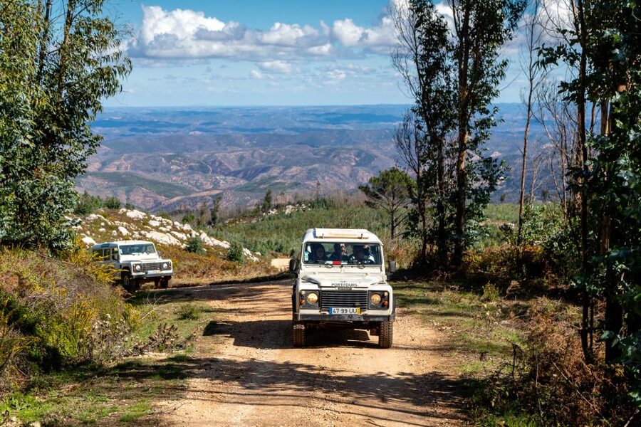 Algarve: Jeep Safari with Distillery Visit & Lunch - The jeep convoy route: earthen tracks, small rivers, and real rugged driving