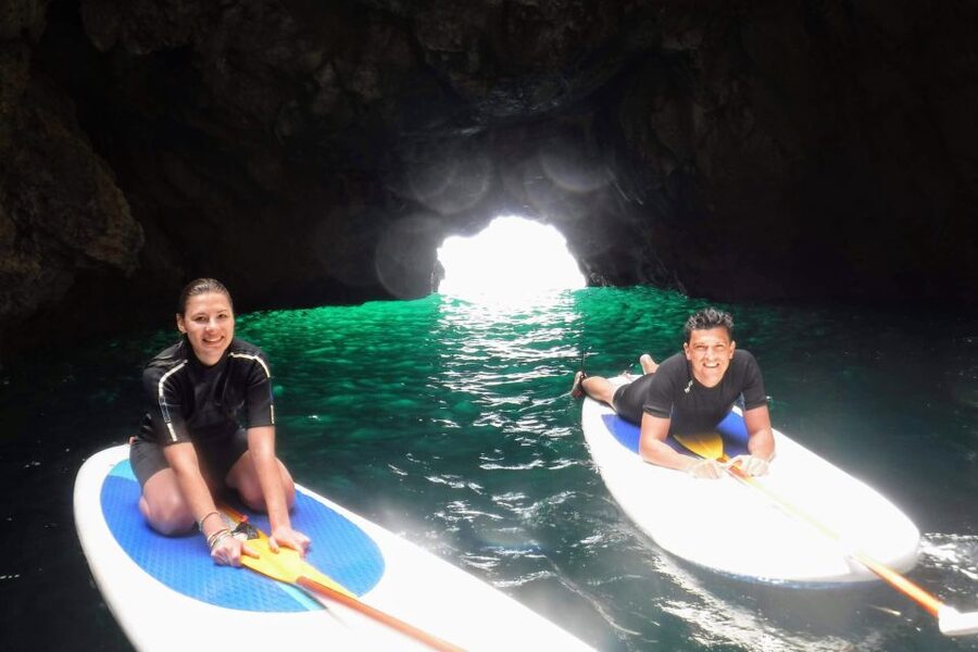 Algarve: Stand Up Paddle Tour w/ Snorkeling to Ingrina Caves - SUP off Sagres: why this Algarve tour feels different