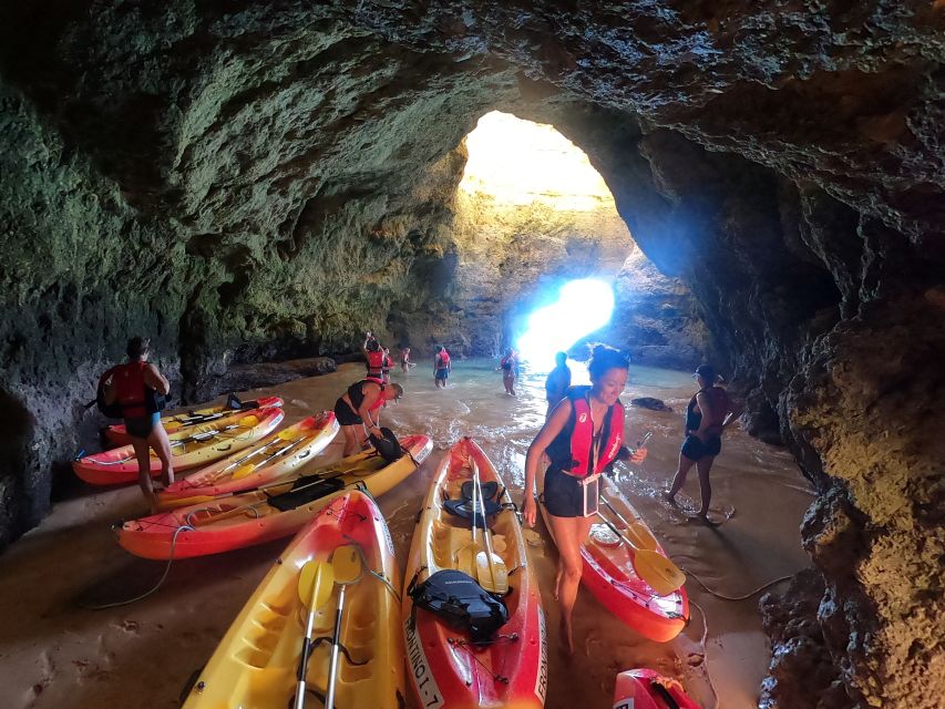 Alvor: Explore Caves Boat and Kayak Tour - Alvor Sea Caves by Wooden Boat and Kayak: The 3-Hour Sweet Spot