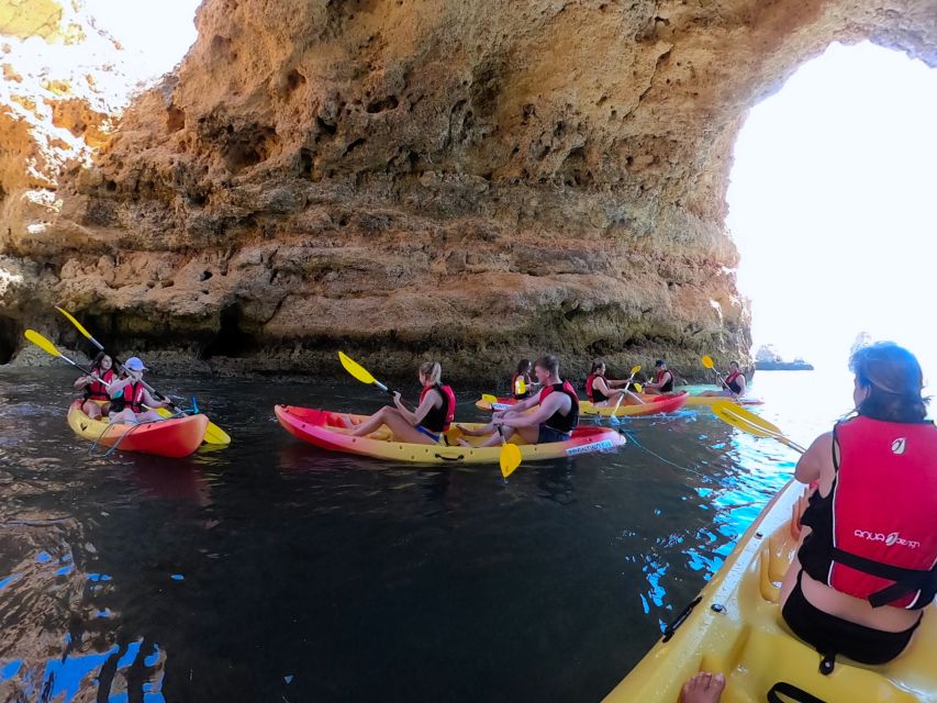 Alvor: Explore Caves Boat and Kayak Tour - Secret Stop by Kayak: Caves, Arches, and That First Paddle In