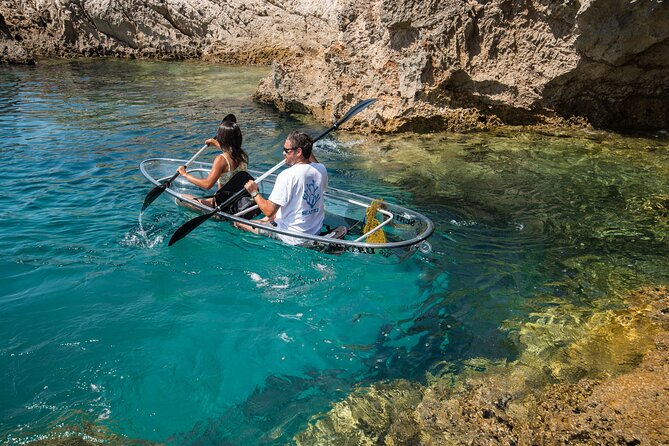 Arrábida: Guided Transparent Kayaking Tour - Getting There: Praia do Creiro, Time Out Market, and What to Expect