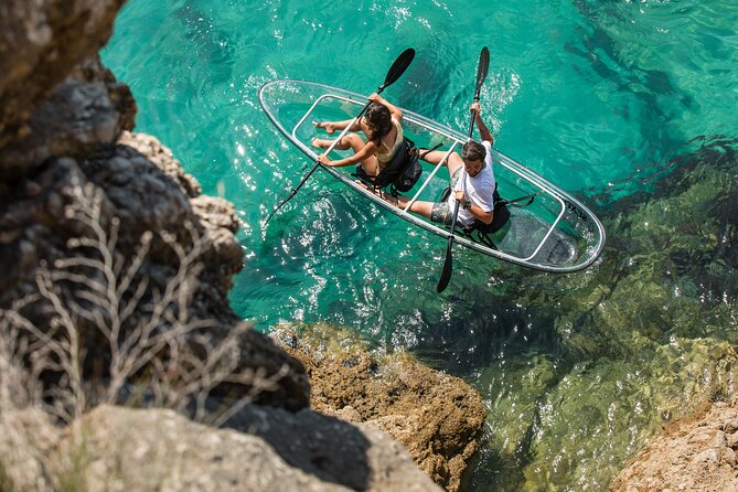 Arrábida: Guided Transparent Kayaking Tour - The Start on the Water: Safety Briefing and First Paddle