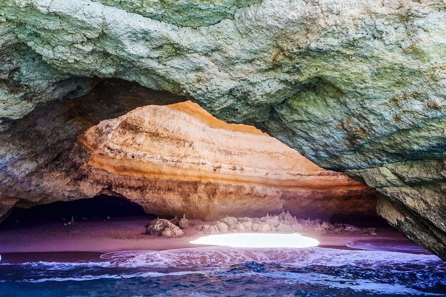 Benagil: Benagil Caves and Secret Spots Guided Kayaking Tour - Kayaking the Benagil Caves Like a Boat Cannot