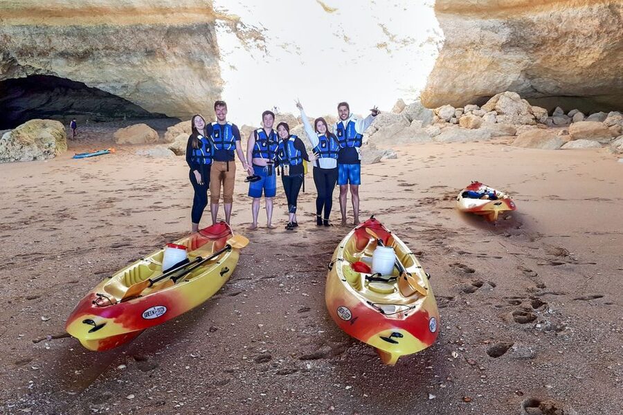 Benagil: Benagil Caves and Secret Spots Guided Kayaking Tour - Who This Tour Suits Best in the Algarve