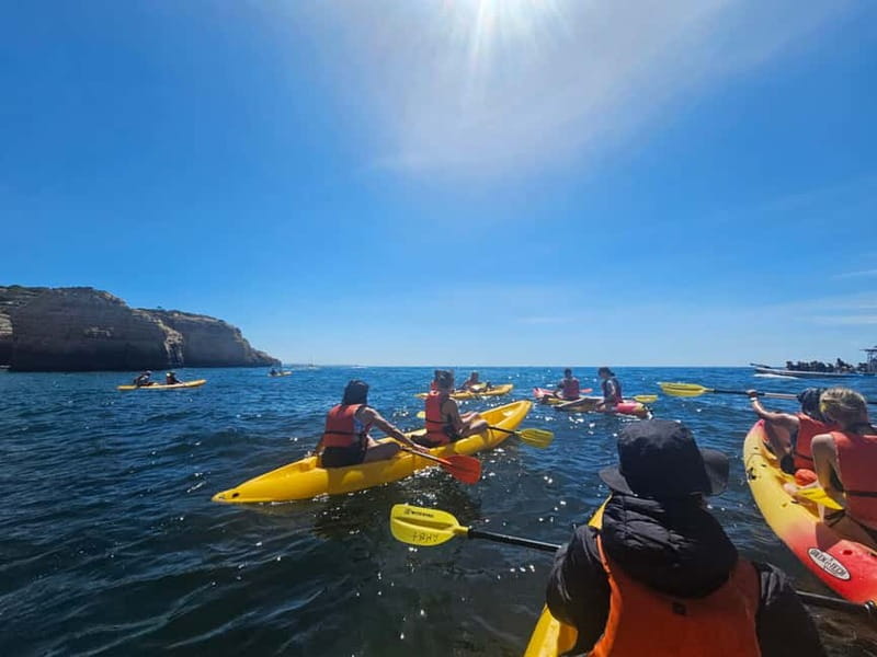 Benagil: Benagil Caves Guided Kayak Tour - The 1.5-Hour Plan: How the Route Usually Feels