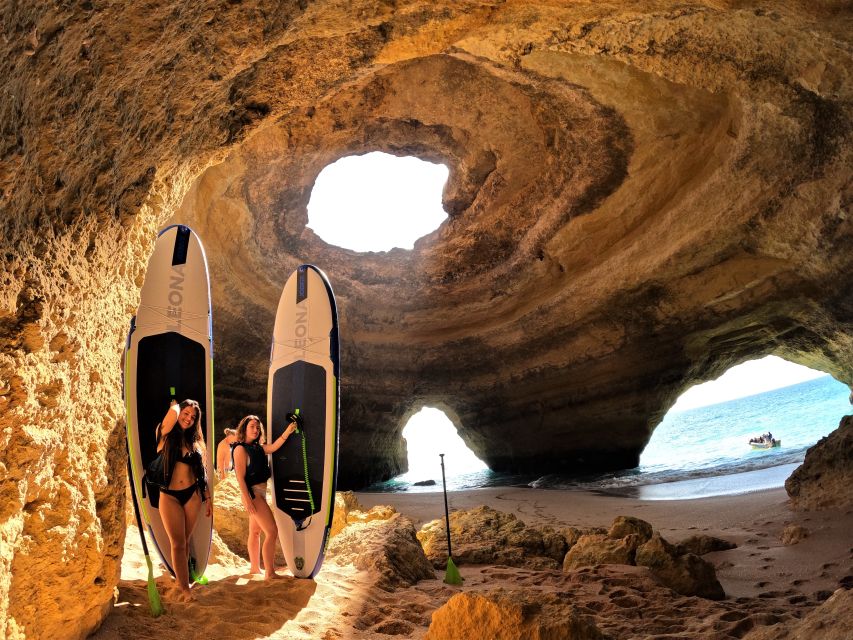 Benagil: Benagil Caves Guided Kayak Tour with Free 4K Photos - Carvalho Beach launch, limestone tunnel, and that first paddle feeling