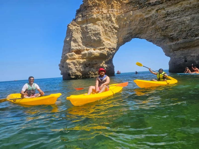 Benagil Cave: Guided Kayak Tour with Caves and Cliffs - Who This Kayak Tour Fits Best