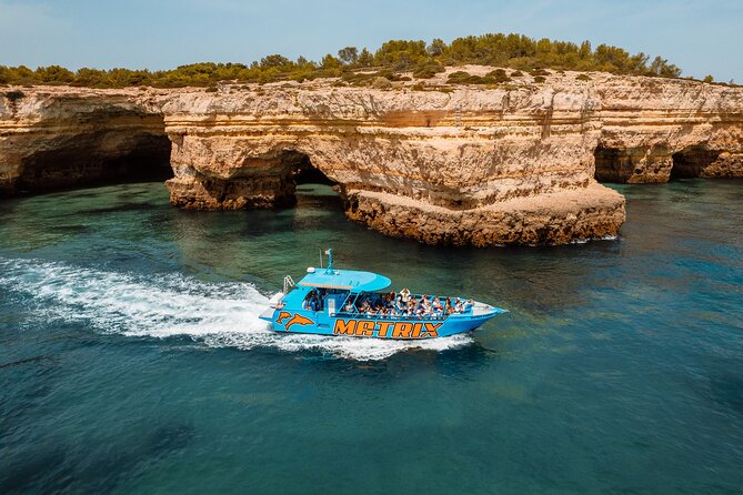 Benagil Caves and Dolphin Watching - 2.5h - Coastal rock formations, Marinha beach, and the story the skipper tells