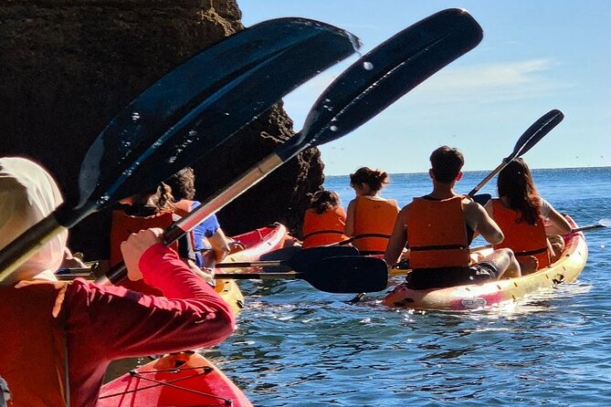 Benagil: Caves, Beaches, and Secret Spots Guided Kayak Tour - Praia da Marinha and Arco Natural: The Swim and the Views