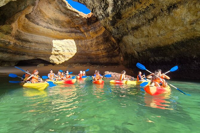 Benagil: Caves, Beaches, and Secret Spots Guided Kayak Tour - Safety Briefing and Gear: What You Get Before You Paddle
